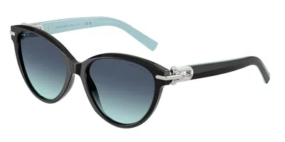 Tiffany & Co Tf4261 80559s Women's Sunglasses Black Size 56
