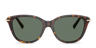 Tiffany & Co Tf4267 Tortoise In Green