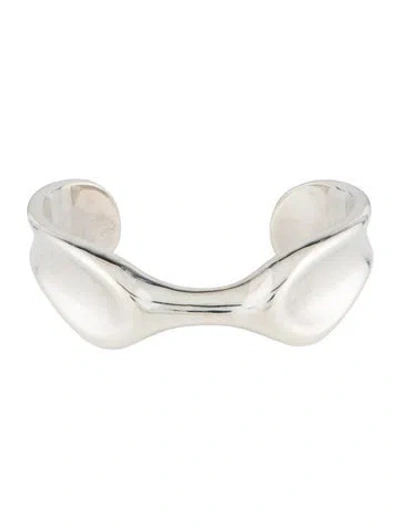 Pre-owned Tiffany & Co Thumbprint Cuff Bracelet, 6" In Multi