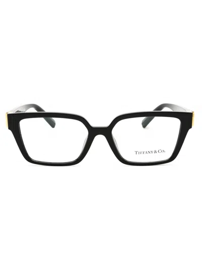 Tiffany & Co Tiffany 0tf2232u Eyeglasses In Black/clear Demo Lens