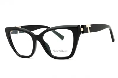 Tiffany & Co Tiffany 0tf2271 Cat Eye Acetate Eyeglasses In Black