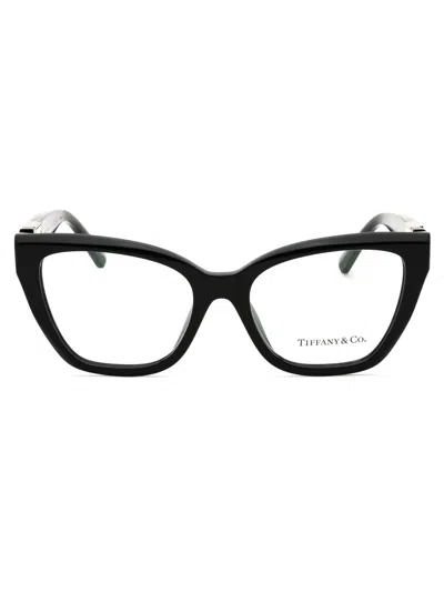 Tiffany & Co Tiffany 0tf2271 Eyeglasses In Black/clear Demo Lens