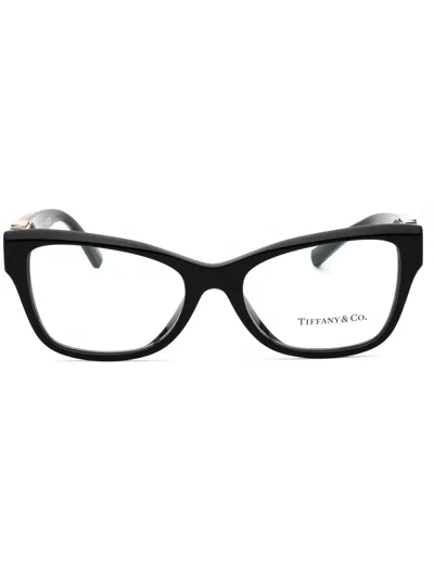 Tiffany & Co Tiffany 0tf2272u Eyeglasses In Black/clear Demo Lens