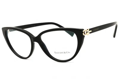 Tiffany & Co Tiffany 0tf2292 Cat Eye Acetate Eyeglasses In Black
