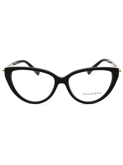 Tiffany & Co Tiffany 0tf2292 Eyeglasses In Black/clear Demo Lens