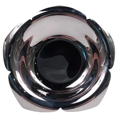 Pre-owned Tiffany & Co Tiffany American Midcentury Modern Flowerhead Bowl In Silver
