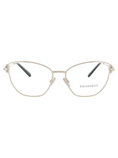 Tiffany & Co .  Tf1166 Eyeglasses In Gold Havana - Demo
