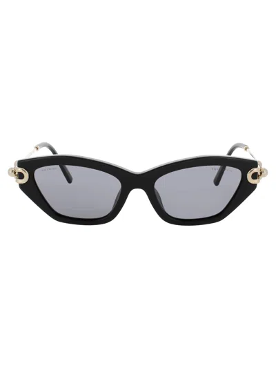 Tiffany & Co .  Tf4231u Sunglasses In Black - Grey Polarized