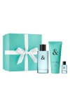Tiffany & Co . Tiffany & Love Eau De Toilette For Him Gift Set $160 Value In Transparent