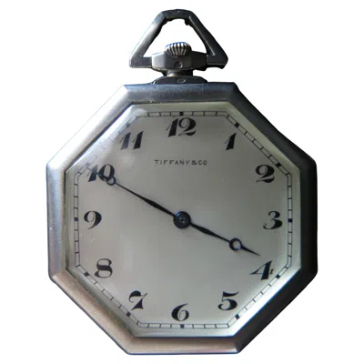 Pre-owned Tiffany & Co Tiffany Art Deco Pocket Watch By Audemars Piguet In Multi