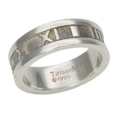 Pre-owned Tiffany & Co Tiffany Atlas Silver Silver 925 Band Ring ()