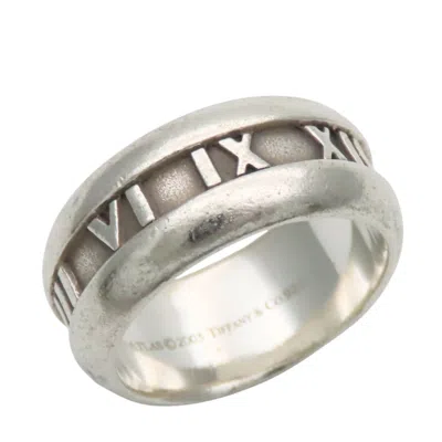 Pre-owned Tiffany & Co Tiffany Atlas Silver Silver 925 Band Ring ()