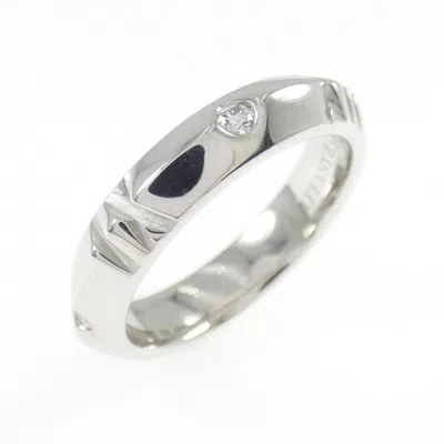 Pre-owned Tiffany & Co Tiffany Atlas White Gold (18k) Band Ring ()