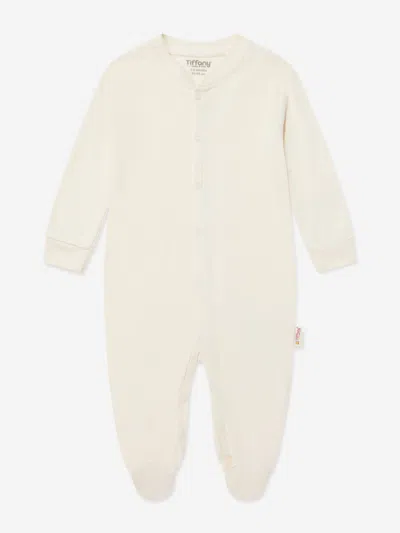 Tiffany & Co Tiffany Baby Bambu Babygrow In Neutral