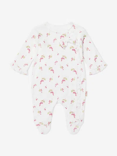 Tiffany & Co Kids' Tiffany Baby Girls Purple Grape Babygrow In Multi