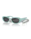 Tiffany & Co . Tiffany Blue Sunglasses With Dark Grey Lenses In Blue