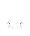 Tiffany & Co . Universal Fit 53mm Rectangular Optical Glasses In Silver