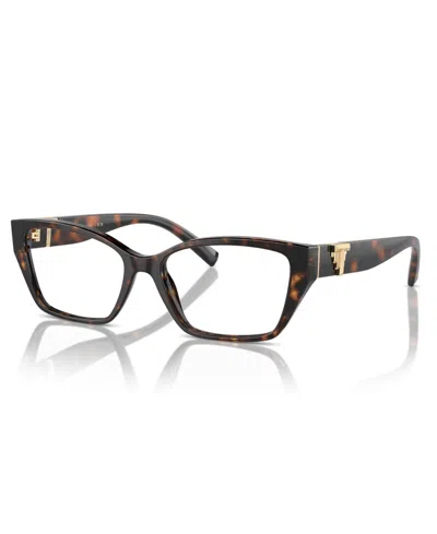 Tiffany & Co Tiffany Co. Women's Eyeglasses, Tf2247 In Havana
