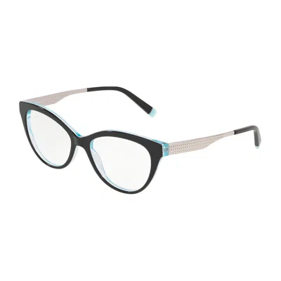 Tiffany & Co Tiffany Demo Cat Eye Ladies Eyeglasses Tf2180 8274 52 In Black