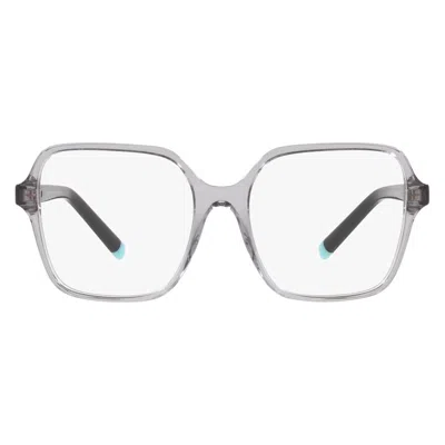 Tiffany & Co Tiffany Demo Square Ladies Eyeglasses Tf2230 8270 54 In Gray