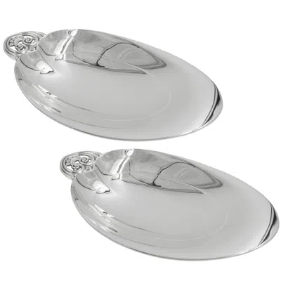 Pre-owned Tiffany & Co Tiffany Dishes In Silver