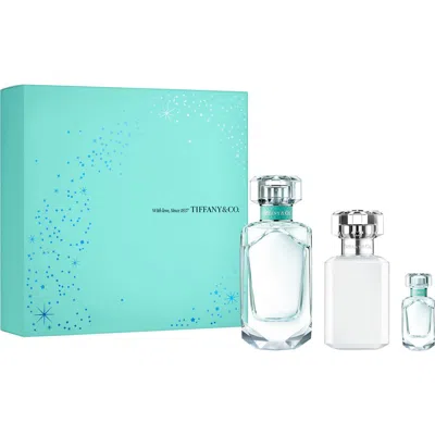 Tiffany & Co . Tiffany Eau De Parfum Gift Set $228 Value In Transparent