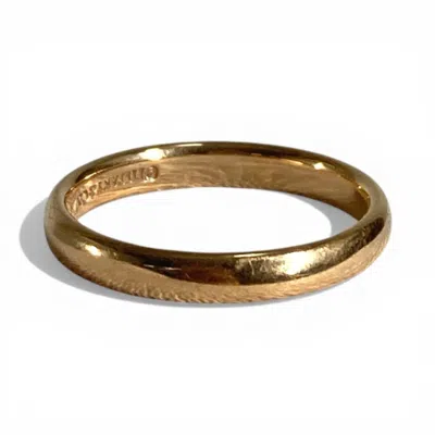 Pre-owned Tiffany & Co Tiffany Gold Gold (18k) Band Ring ()