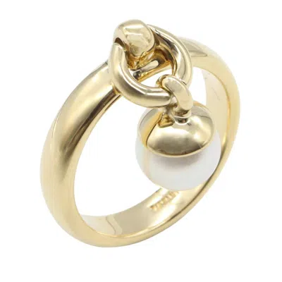 Pre-owned Tiffany & Co Tiffany Gold White Yellow Gold (18k) Band Ring () In Gold, White