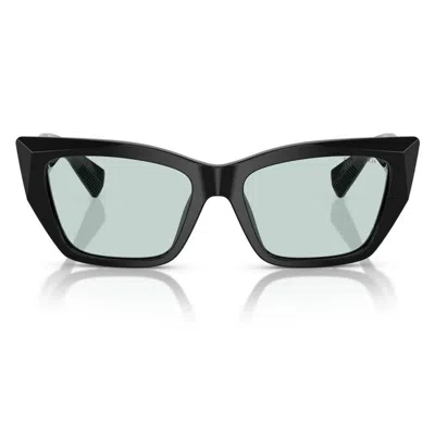 Tiffany & Co Tiffany Light Azure Cat Eye Ladies Sunglasses Tf4230f 8001d9 54 In Black