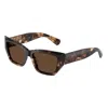 Tiffany & Co Tiffany Light Brown Cat Eye Ladies Sunglasses Tf4230f 84213g 54 In Brown