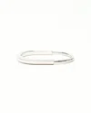 Tiffany & Co Tiffany Lock Bangle In White Gold