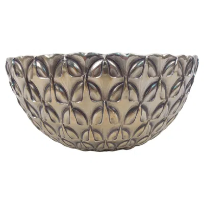 Pre-owned Tiffany & Co Tiffany Modern Classical Gilt Sterling Silver Bowl