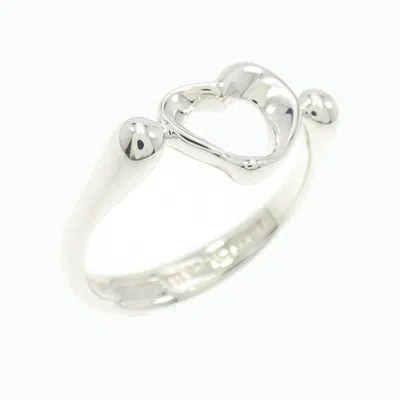 Pre-owned Tiffany & Co Tiffany Open Heart Band Ring ()