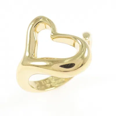 Pre-owned Tiffany & Co Tiffany Open Heart Yellow Gold (18k) Band Ring ()
