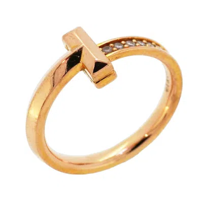 Pre-owned Tiffany & Co Tiffany Pink Gold (18k) Band Ring ()
