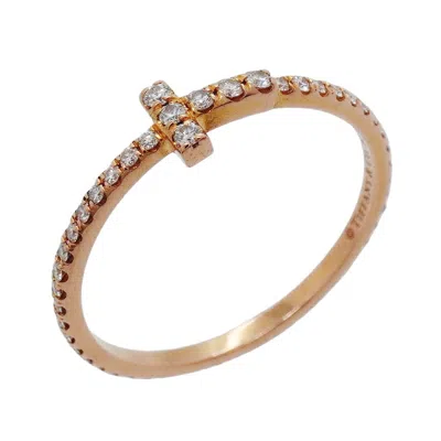 Pre-owned Tiffany & Co Tiffany Pink Gold (18k) Band Ring ()