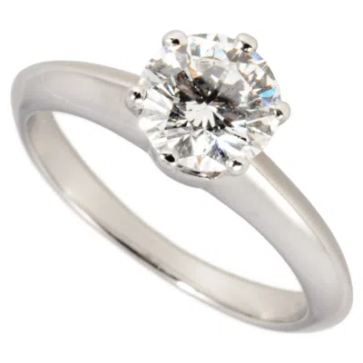 Pre-owned Tiffany & Co Tiffany Platinum 950 Band Ring ()