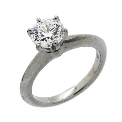Pre-owned Tiffany & Co Tiffany Platinum 950 Band Ring ()