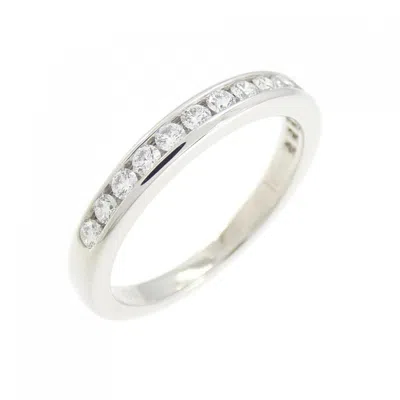 Pre-owned Tiffany & Co Tiffany Platinum Band Ring ()