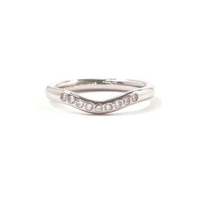 Pre-owned Tiffany & Co Tiffany Platinum Platinum 950 Band Ring ()