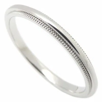 Pre-owned Tiffany & Co Tiffany Platinum Platinum 950 Band Ring ()