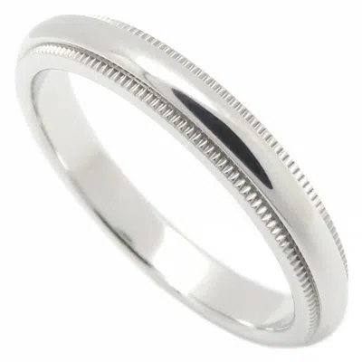 Pre-owned Tiffany & Co Tiffany Platinum Platinum 950 Band Ring ()