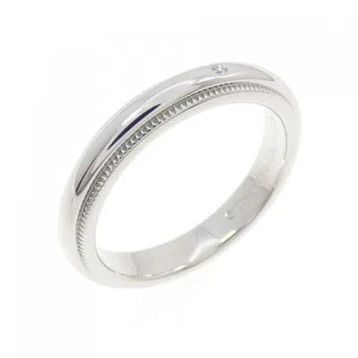 Pre-owned Tiffany & Co Tiffany Platinum Platinum 950 Band Ring ()