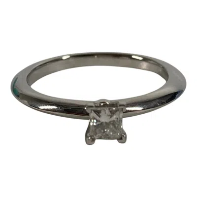 Pre-owned Tiffany & Co Tiffany Platinum Platinum 950 Band Ring ()