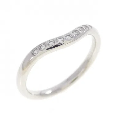 Pre-owned Tiffany & Co Tiffany Platinum Platinum 950 Band Ring ()