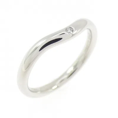 Pre-owned Tiffany & Co Tiffany Platinum Platinum 950 Band Ring ()