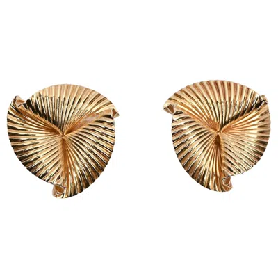 Pre-owned Tiffany & Co Tiffany Retro Swirl Earrings In Multi
