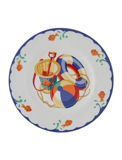 Pre-owned Tiffany & Co Tiffany Seashore Plate In White
