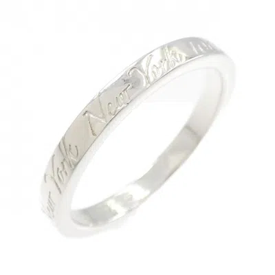 Pre-owned Tiffany & Co Tiffany Silver 925 Band Ring ()