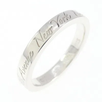 Pre-owned Tiffany & Co Tiffany Silver 925 Band Ring ()